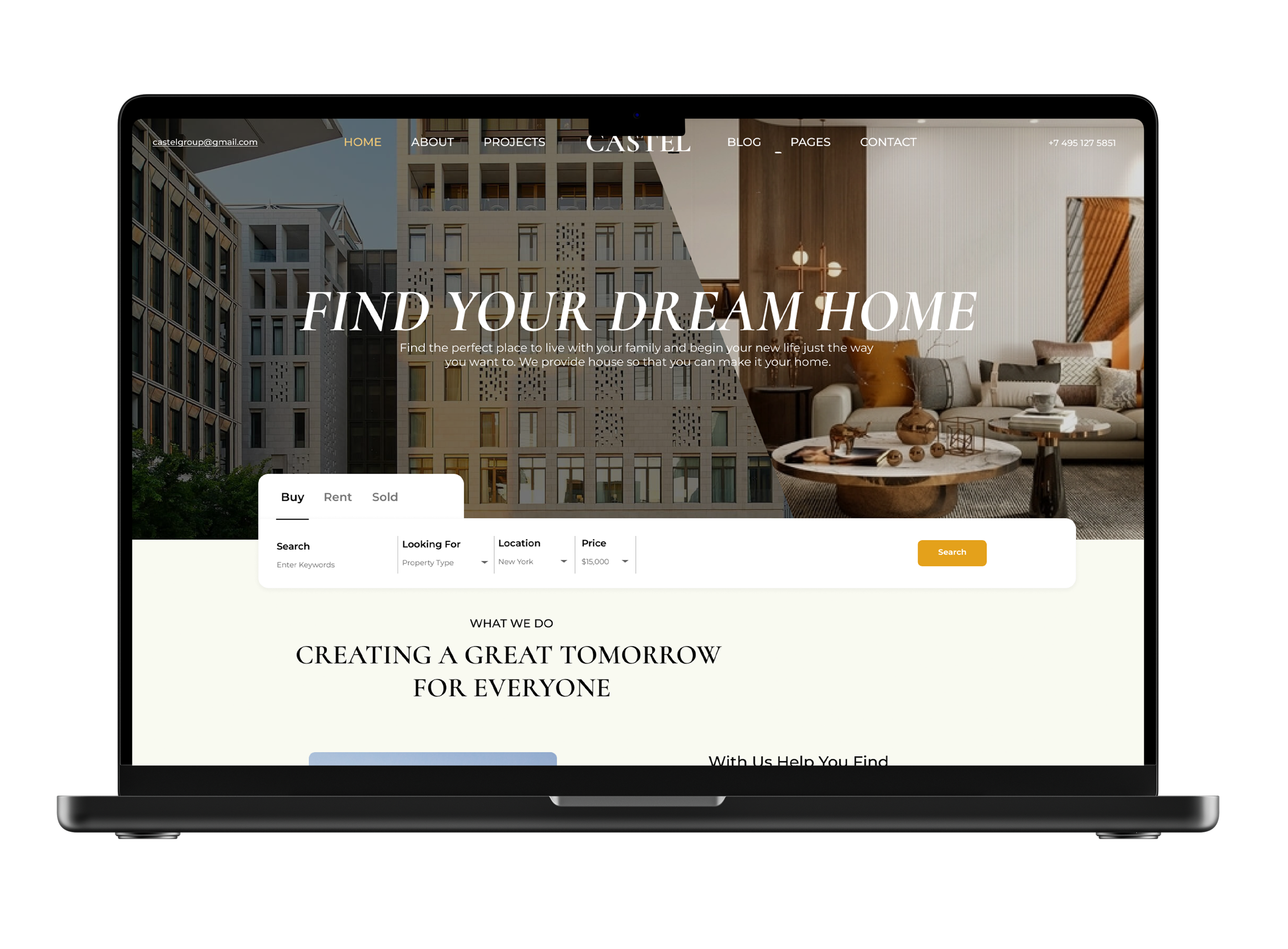 Castel — product mockup